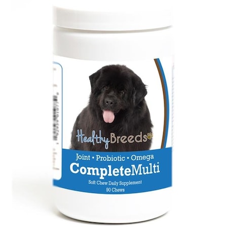 Healthy Breeds 192959010770 Newfoundland All In One Multivitamin Soft Chew - 90 Count